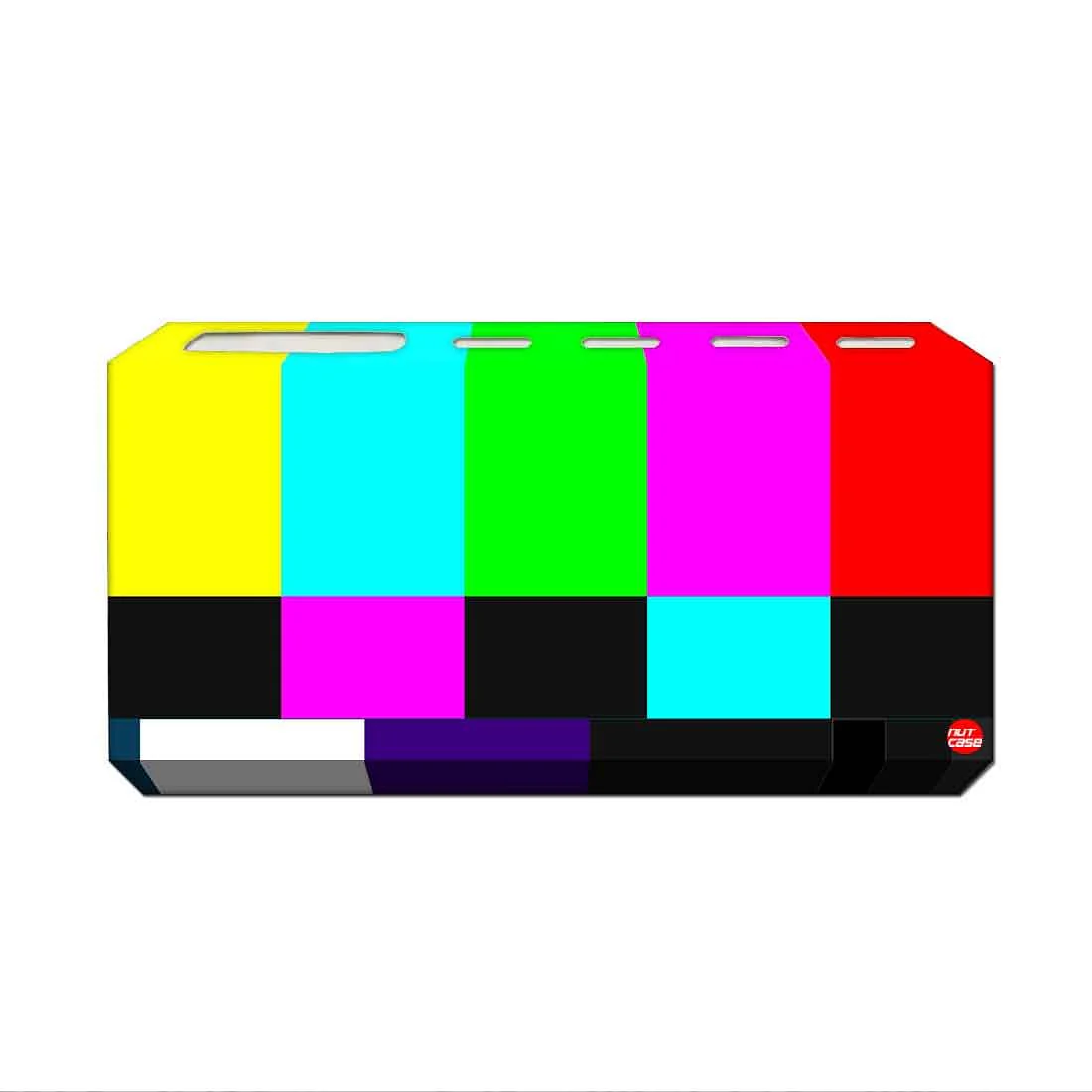 Toothbrush Holder Wall Mounted -NTSC TV Test Card - Image 2