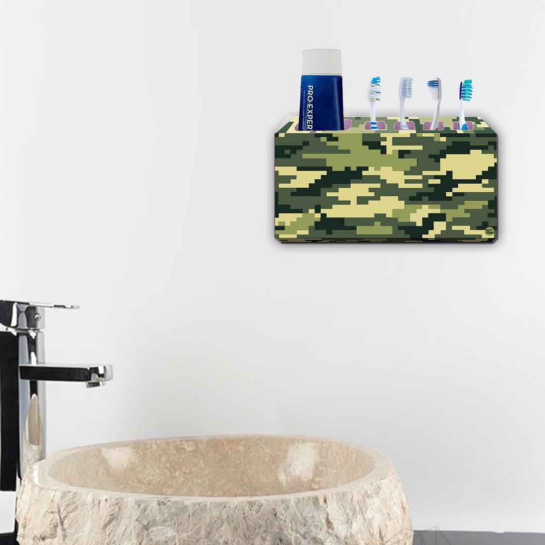 Toothbrush Holder Wall Mounted -Yellow faceses - Image 4