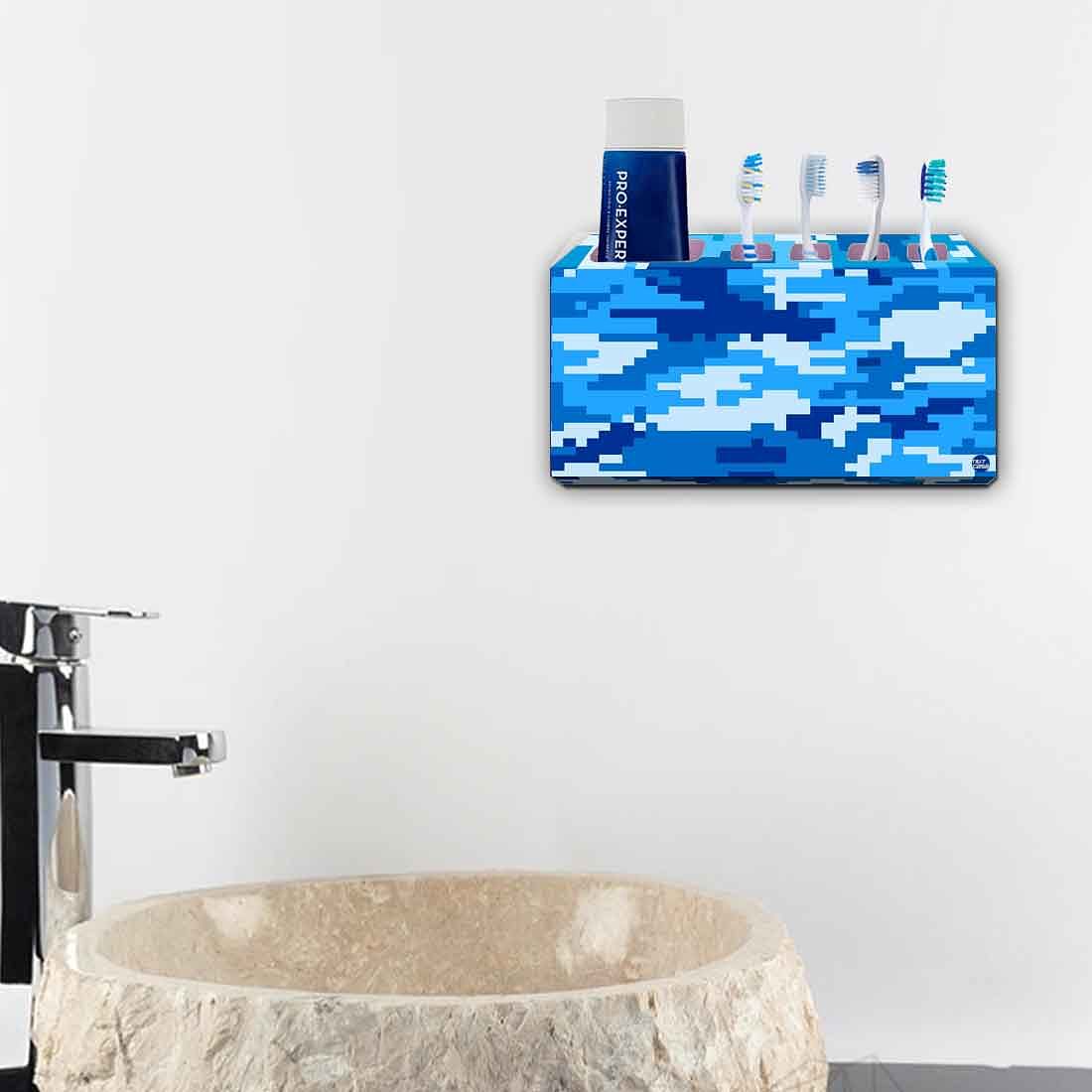 Toothbrush Holder Wall Mounted -8 Bit Camo Desert Storm - Image 4