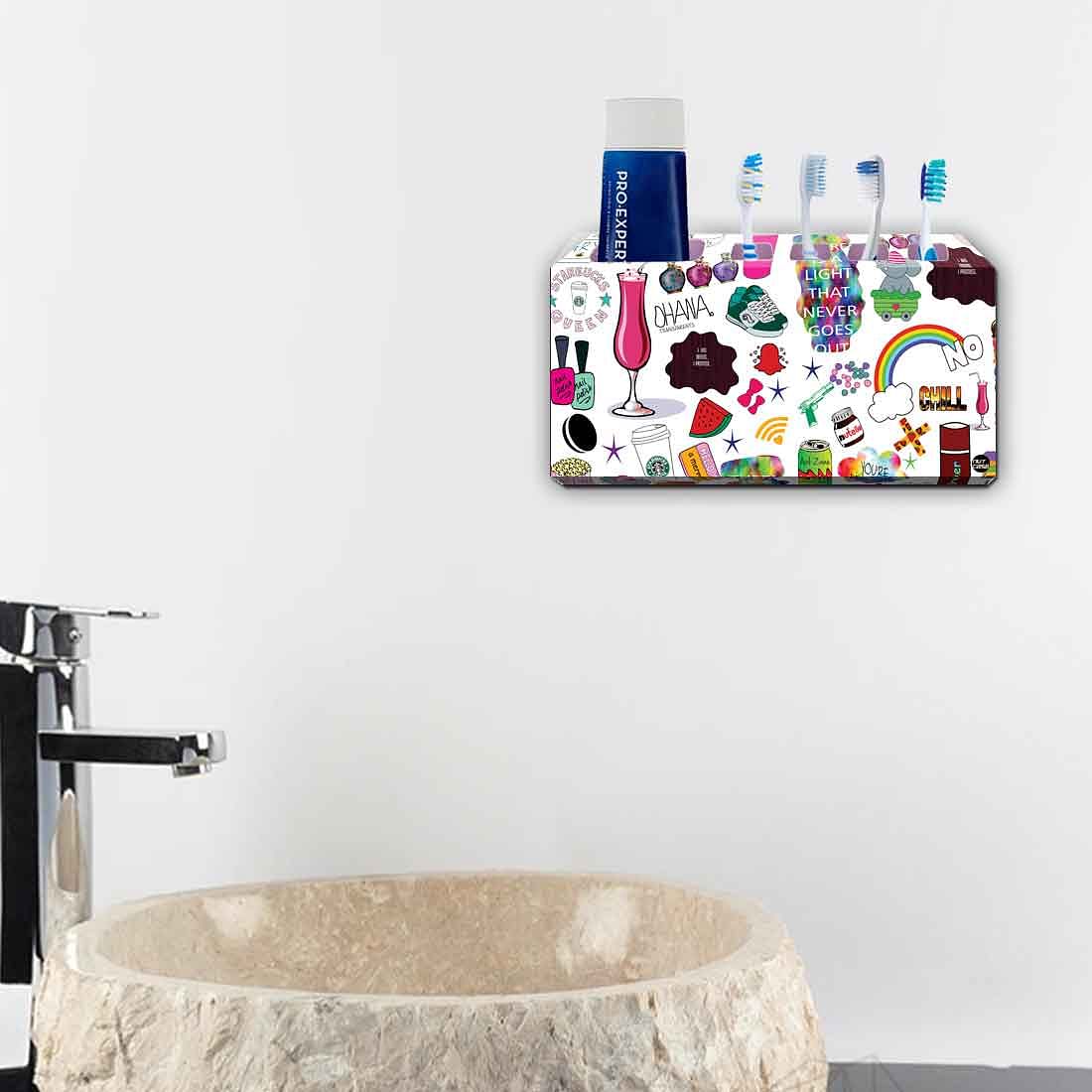 Toothbrush Holder Wall Mounted -Robotic Art - Image 4