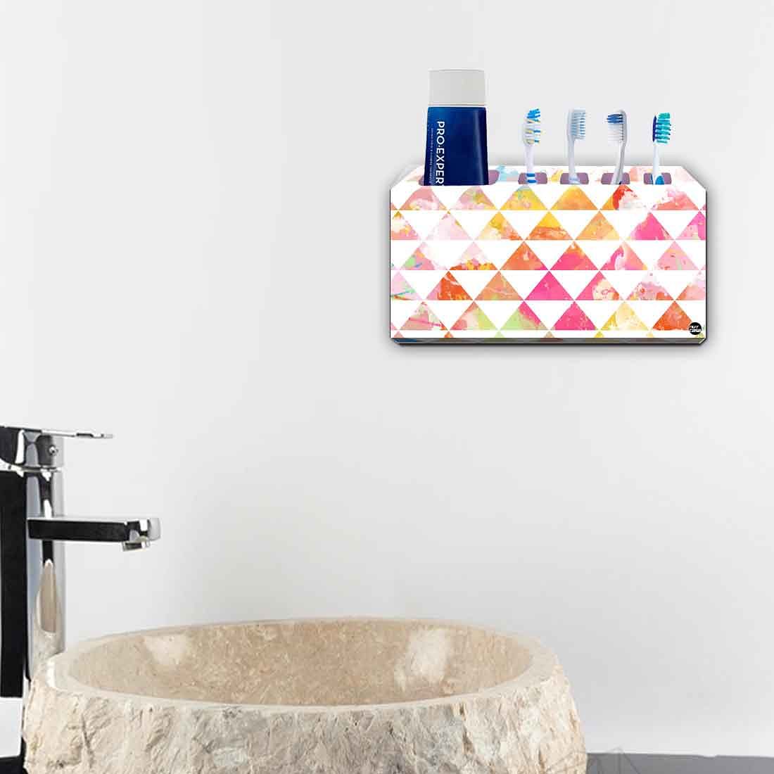 Toothbrush Holder Wall Mounted -Mix Shade Color - Image 4