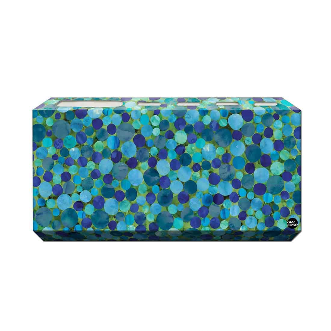 Toothbrush Holder Wall Mounted -Green Colorful Watercolors - Image 2
