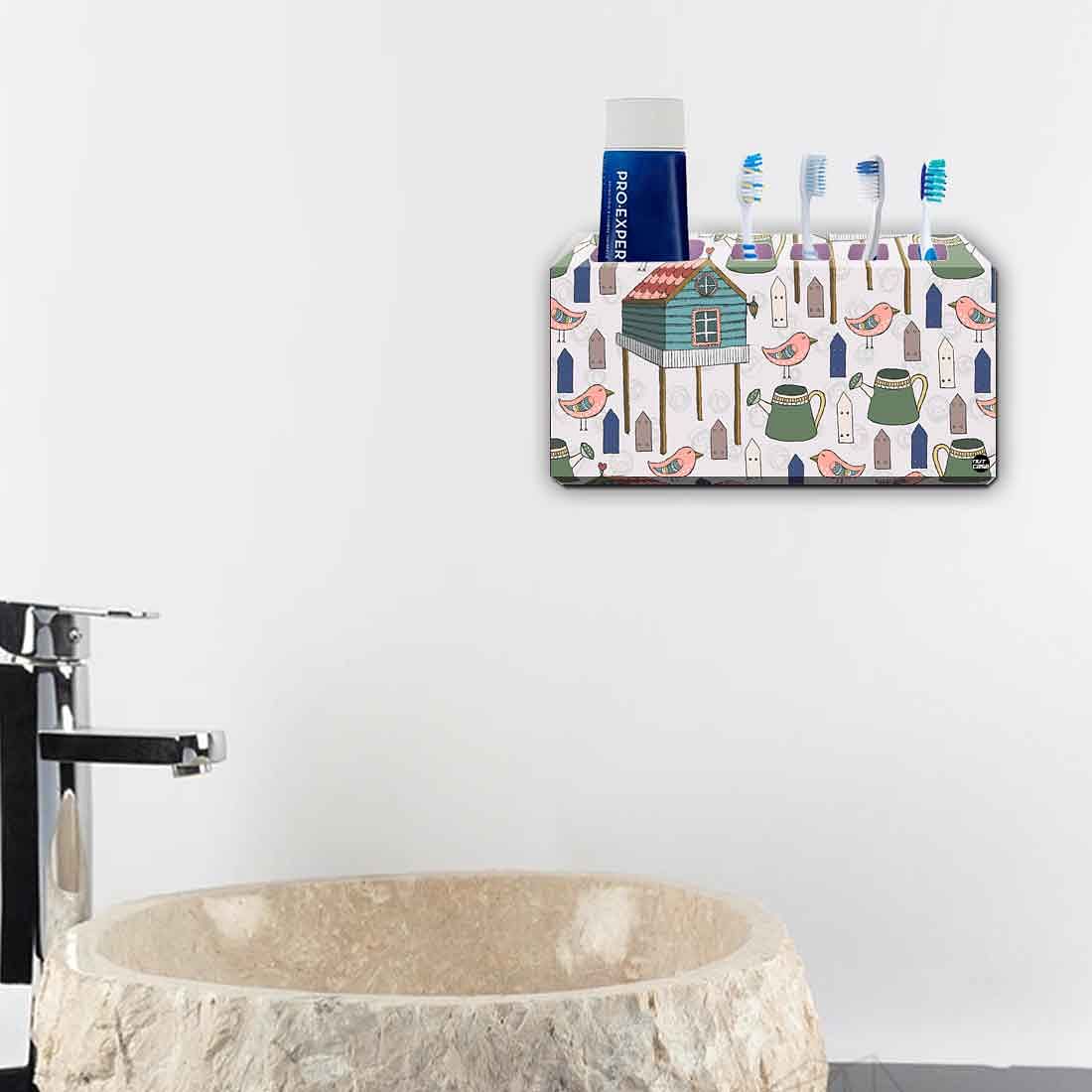Toothbrush Holder Wall Mounted -Cactus Pink - Image 4