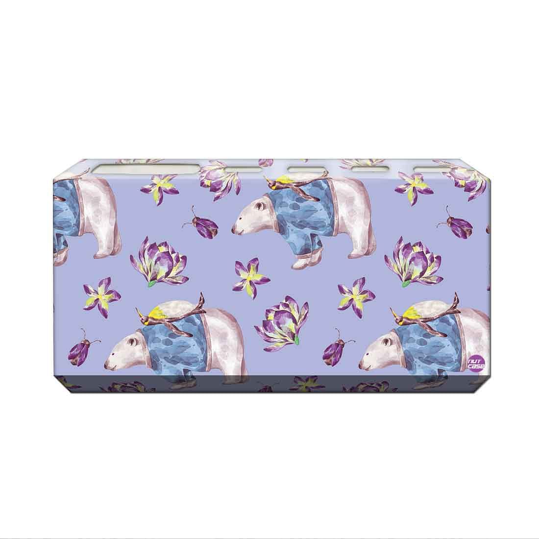 Toothbrush Holder Wall Mounted -Polar Bear Riding - Image 2
