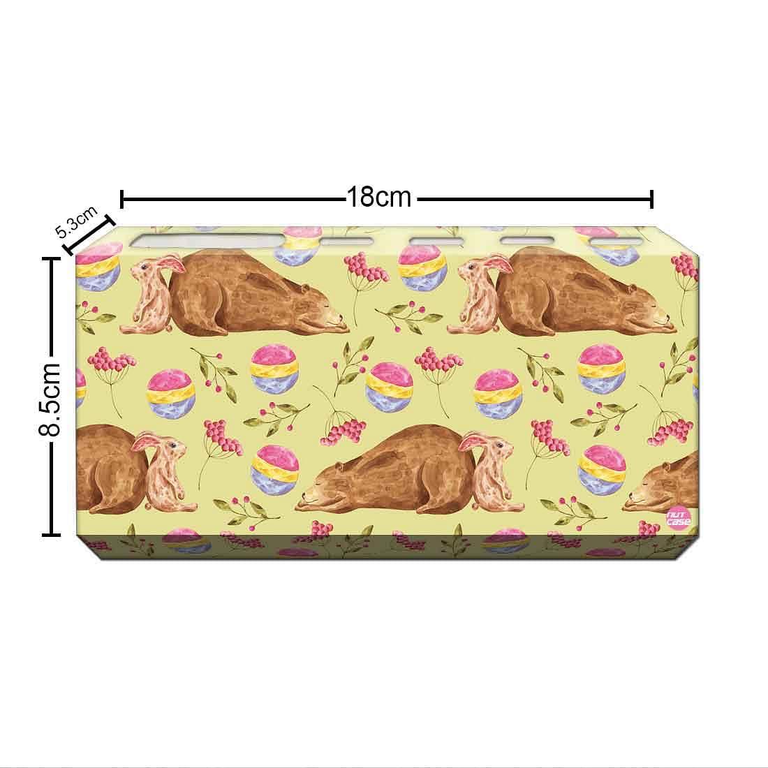 Toothbrush Holder Wall Mounted -Bear & Rabbit - Image 3