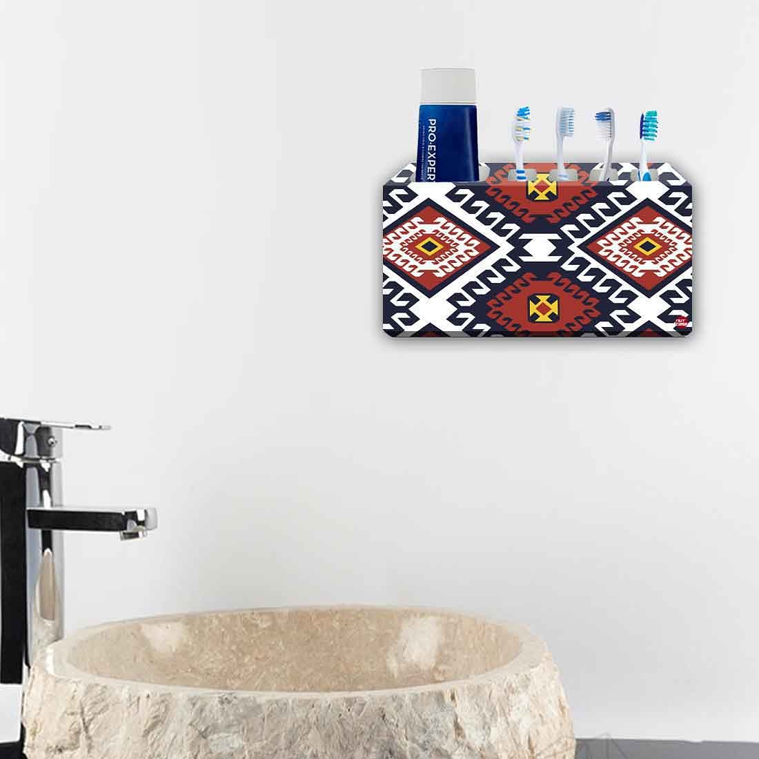 The Best Toothbrush Holder for Bathroom - Diamond Pattern - Image 4