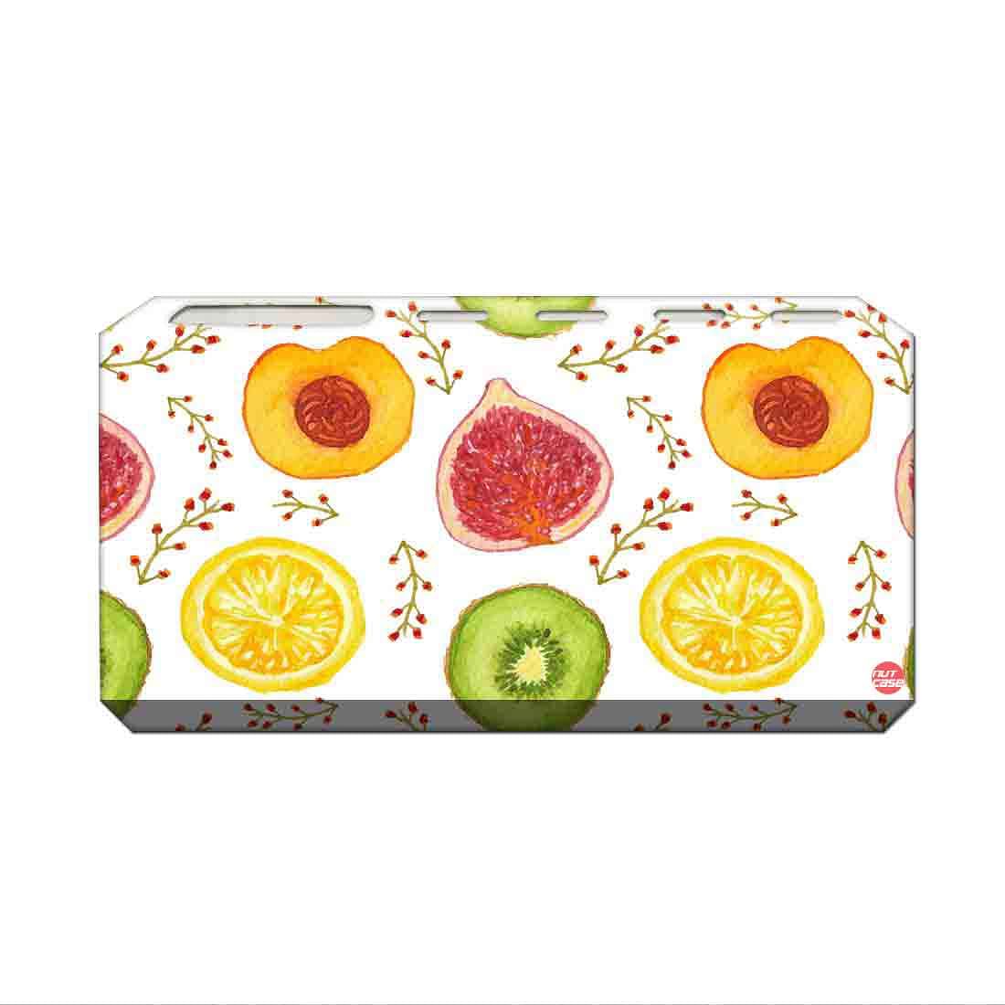Toothbrush Holder Metal Bathroom Organizer - Fruits - Image 2