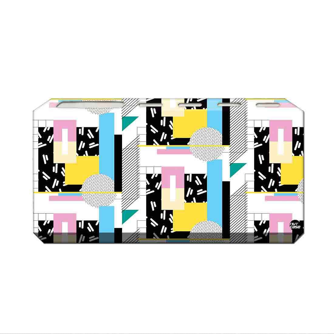 4 Toothbrush Holder Wall Mount -Box Pattern - Image 2