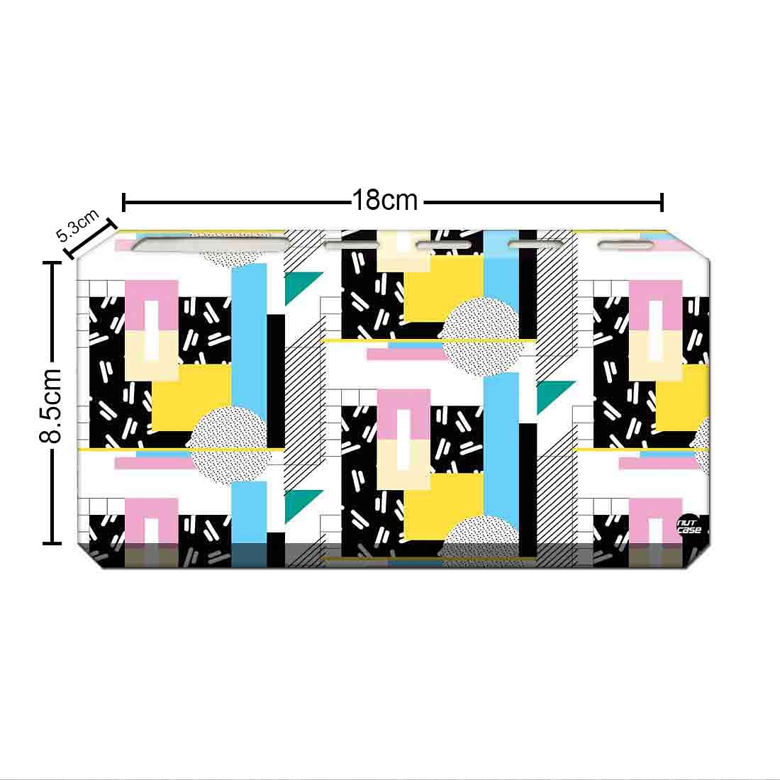4 Toothbrush Holder Wall Mount -Box Pattern - Image 3