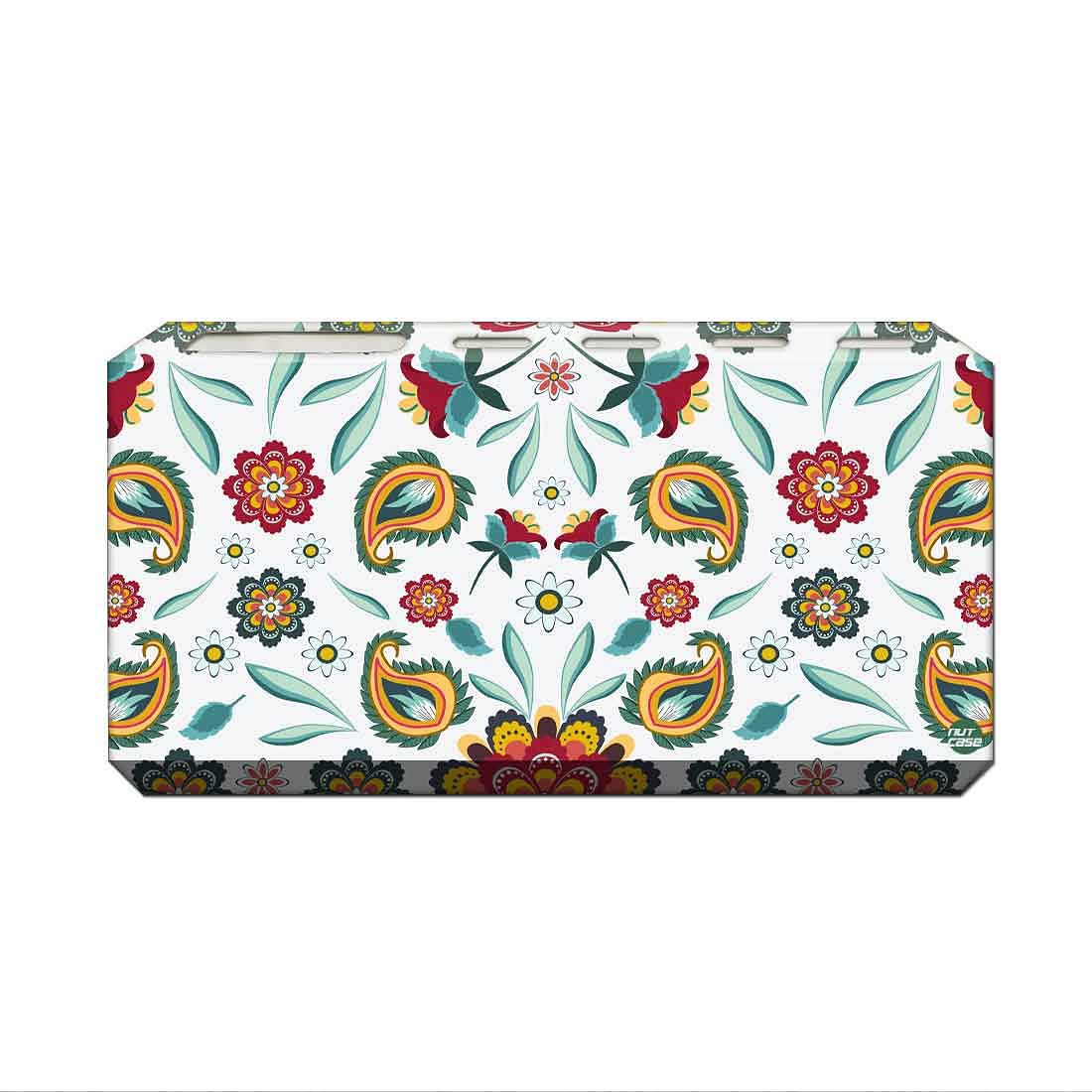 Toothbrush and Toothpaste Holder Wall Mount-Mango Leaf - Image 2