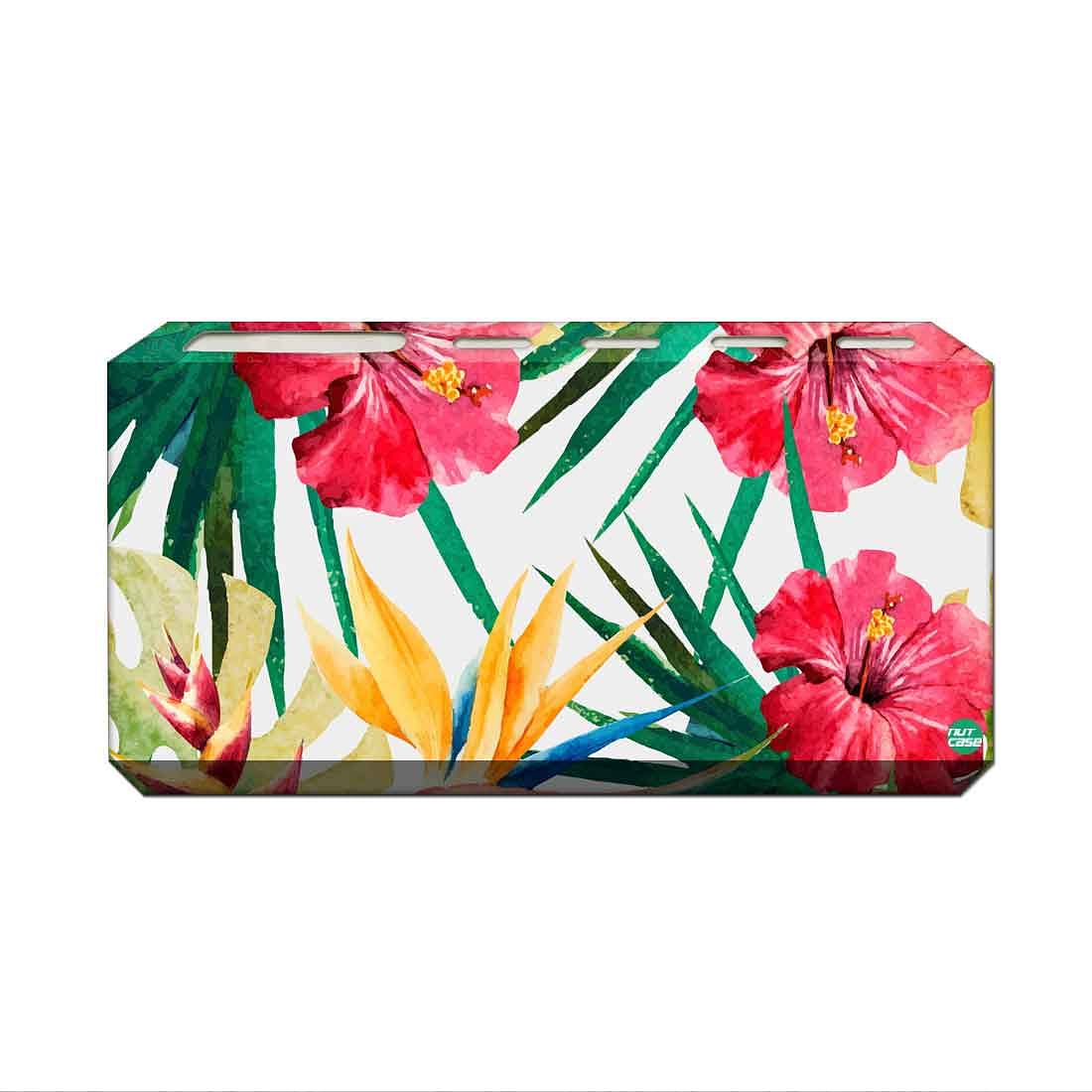 Toothbrush Holder Wall Mounted -Hibiscus Leaves - Image 2