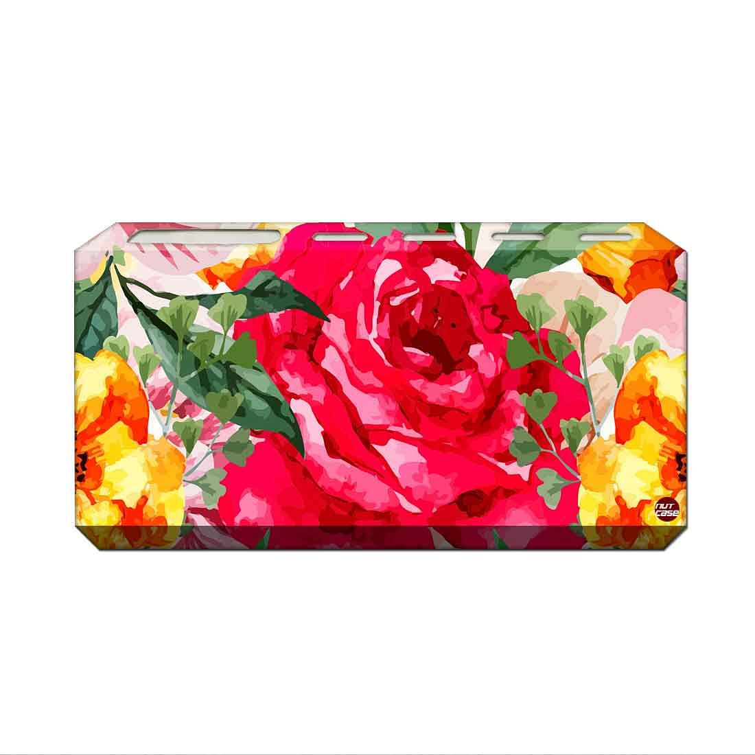 Toothbrush Holder Wall Mounted -Roses - Image 2