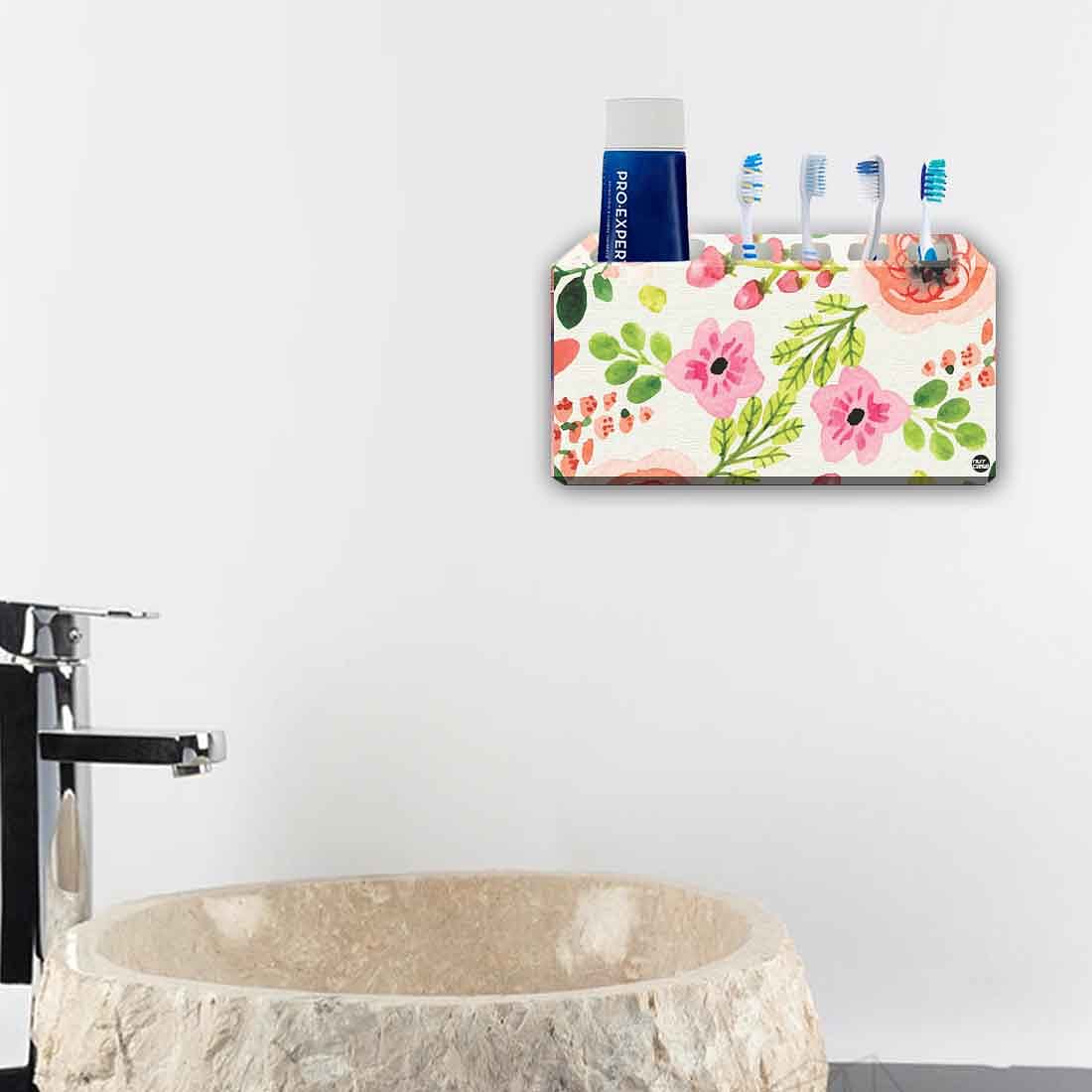 Toothbrush Holder Wall Mounted -Baby Flower - Image 4