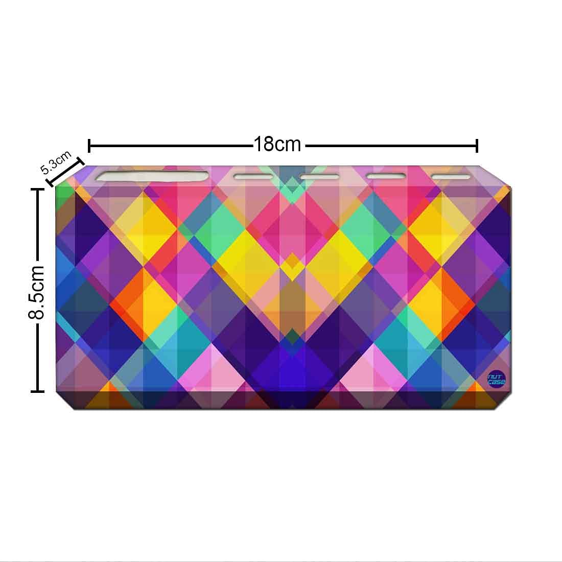 Toothbrush Holder Wall Mounted -Colorful Checkbox - Image 3