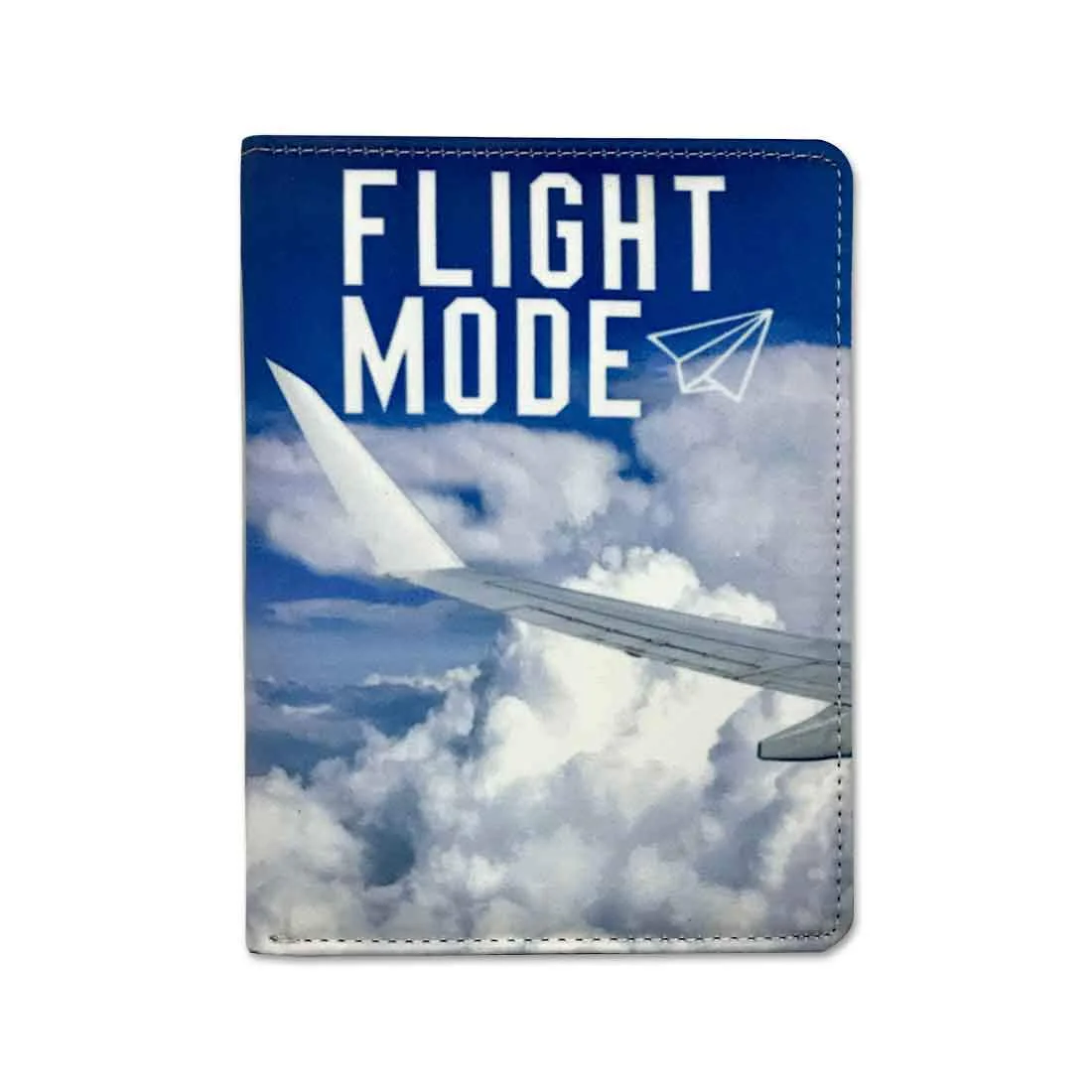 Passport Holder Leather Travel Wallet Organizer - Flight Mode - Image 2