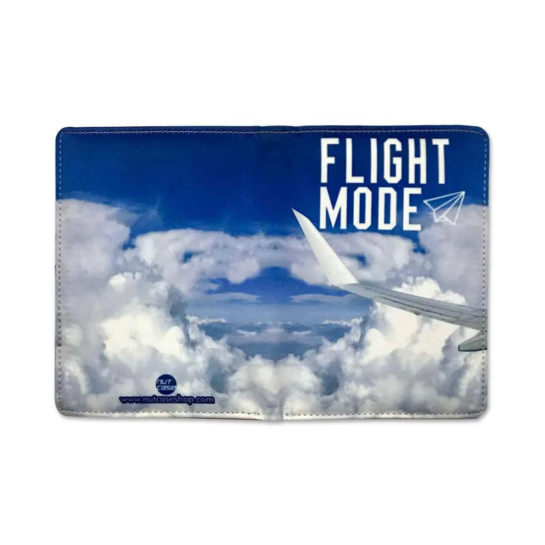 Passport Holder Leather Travel Wallet Organizer - Flight Mode - Image 3
