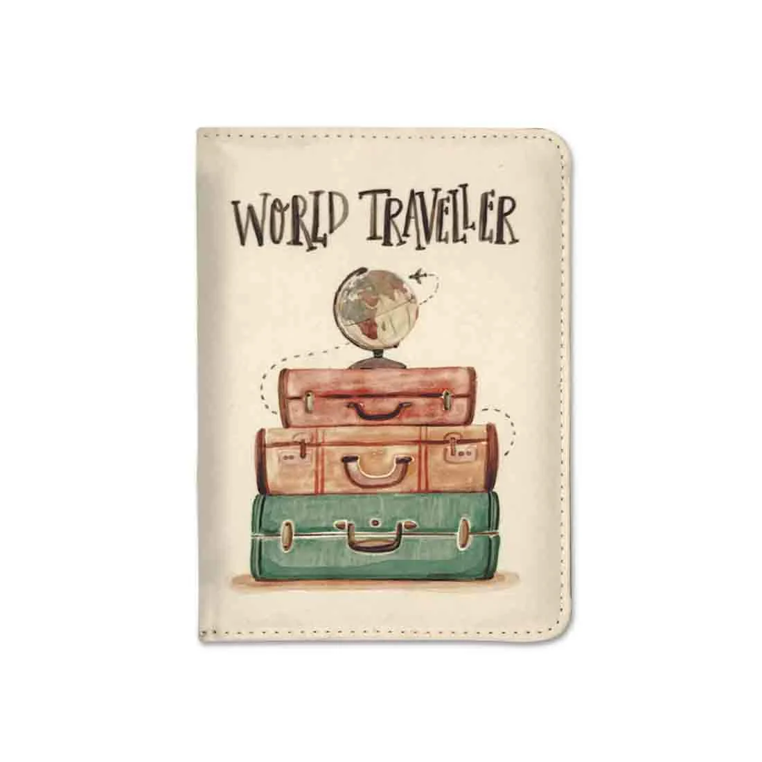 Vintage Passport Cover Travel Wallet Organizer - Suitcases - Image 3