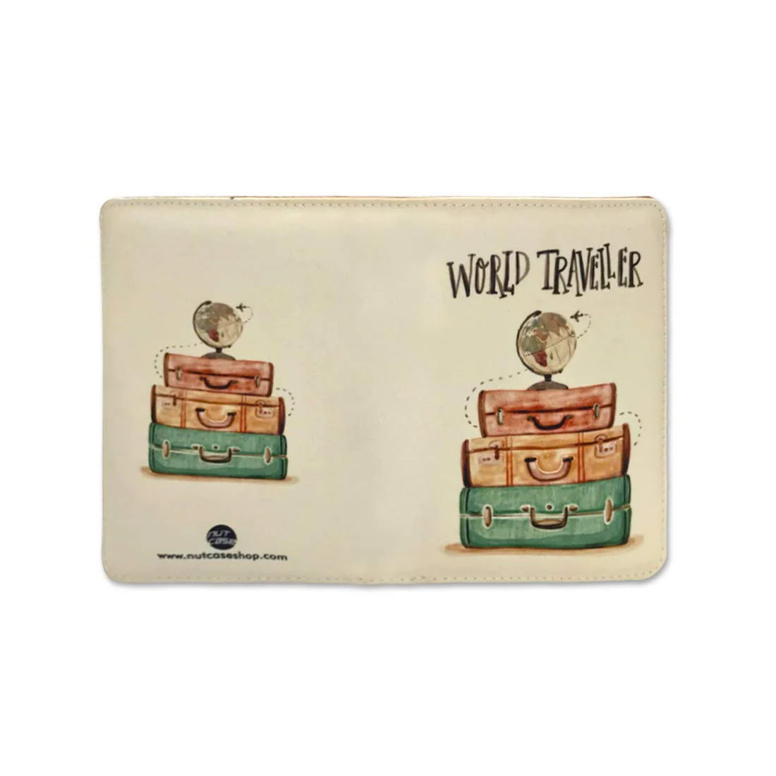 Vintage Passport Cover Travel Wallet Organizer - Suitcases - Image 4