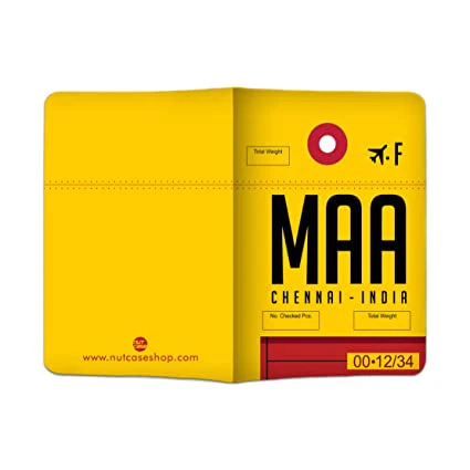 Designer Passport Cover - Chennai City - Image 2