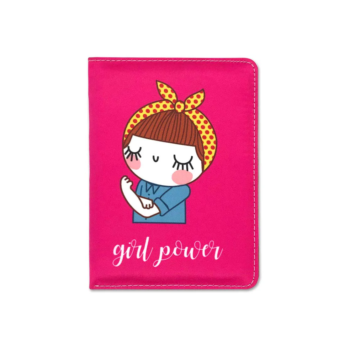 Feminist Passport Cover WalletTravel Organizer - Girl Power - Image 3