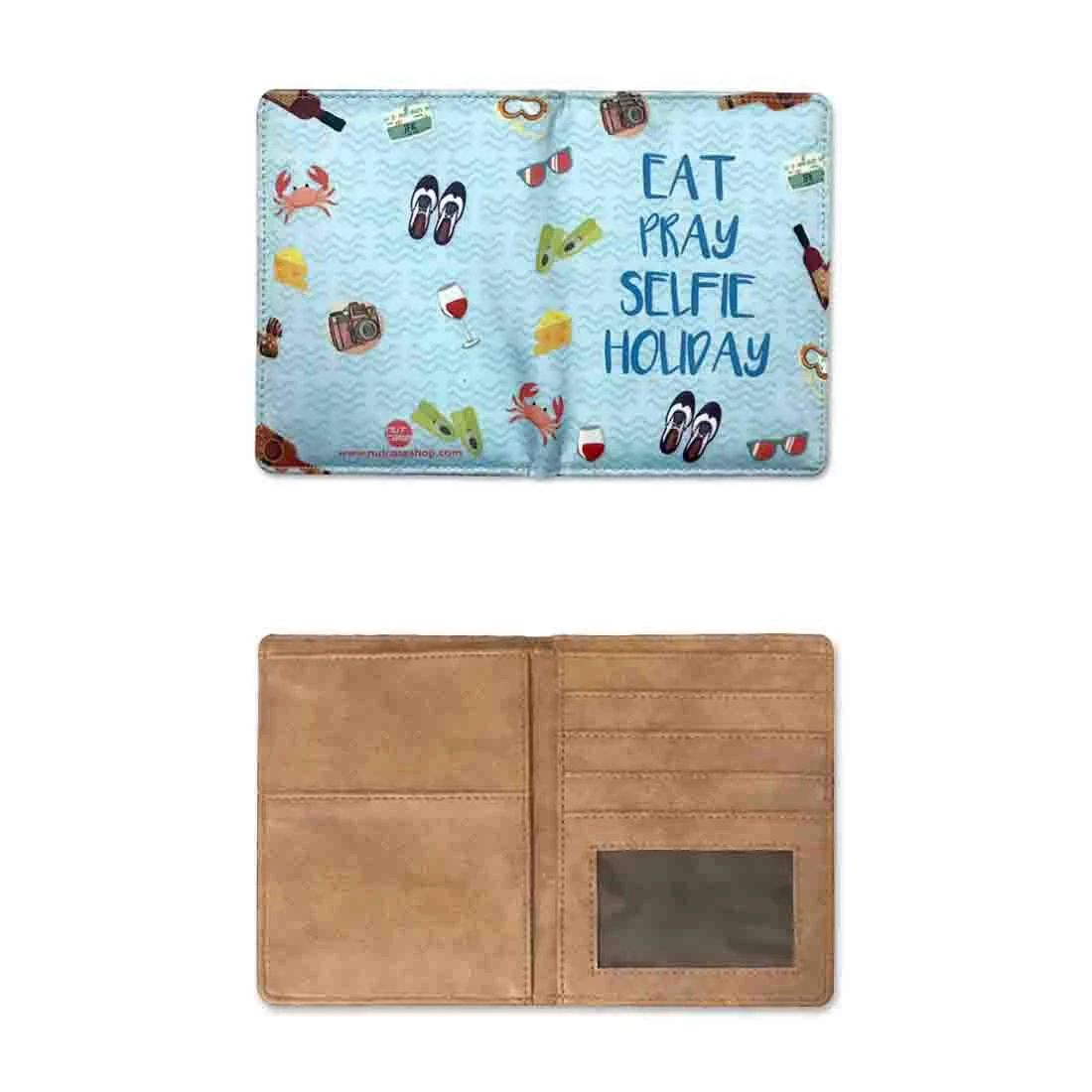 Passport Cover Wallet Travel Accessory - Eat Pray Selfie Holiday - Image 5