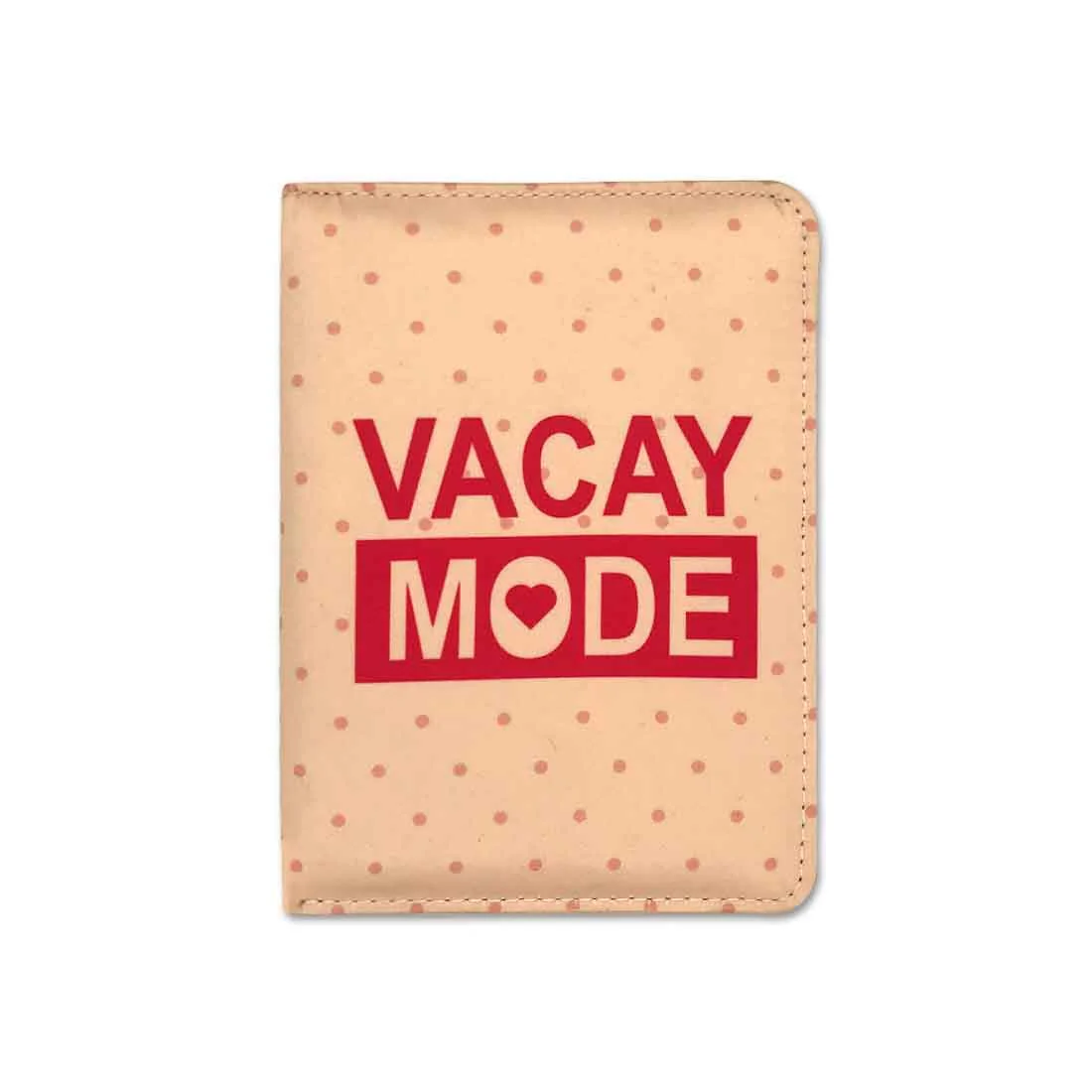 Passport Cover Case Wallet Travel Document Organizer -Vacay Mode - Image 3