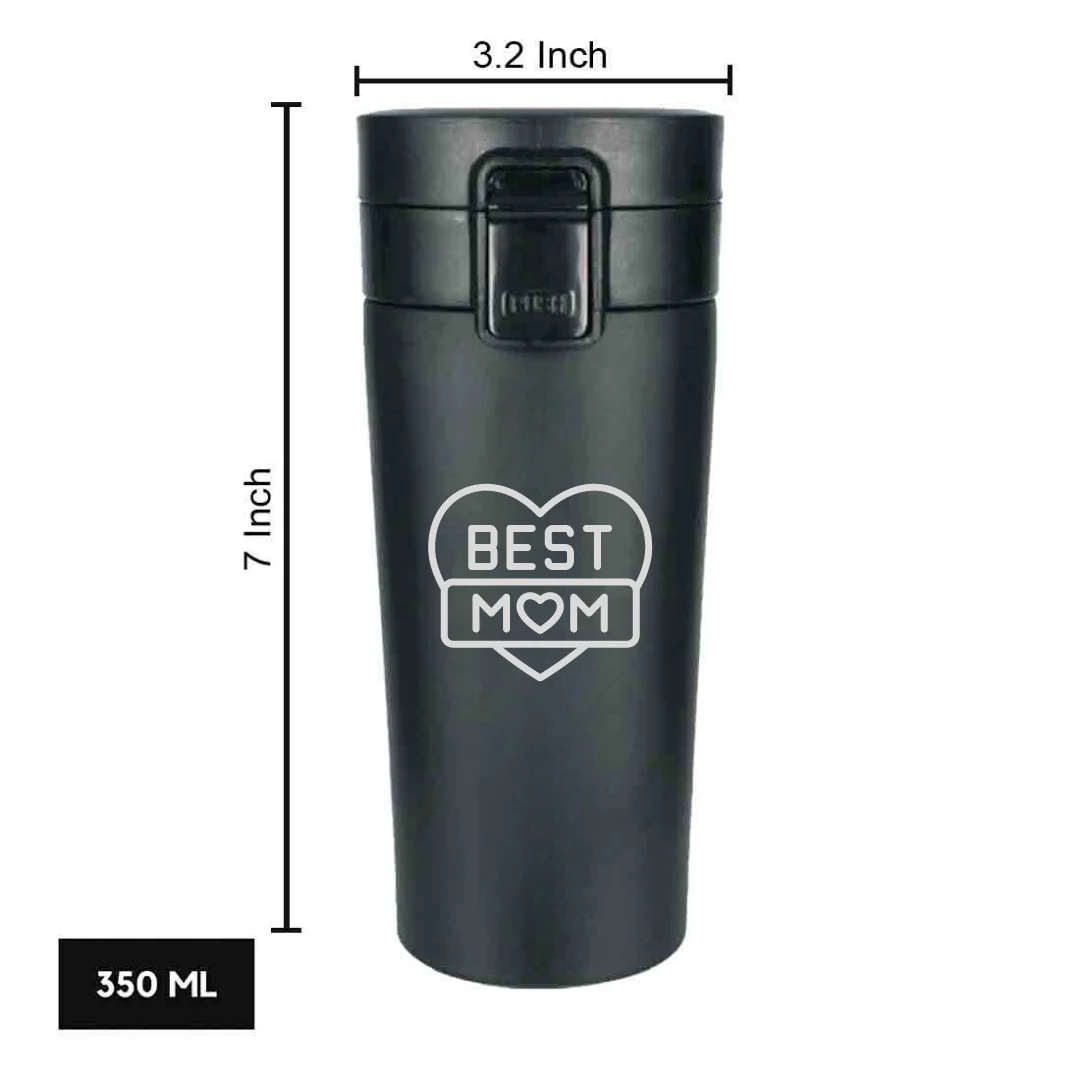Travel Coffee Mug with Lid - Insulated Tea Coffee Tumbler for Mom Gift Idea - Best Mom - Image 10