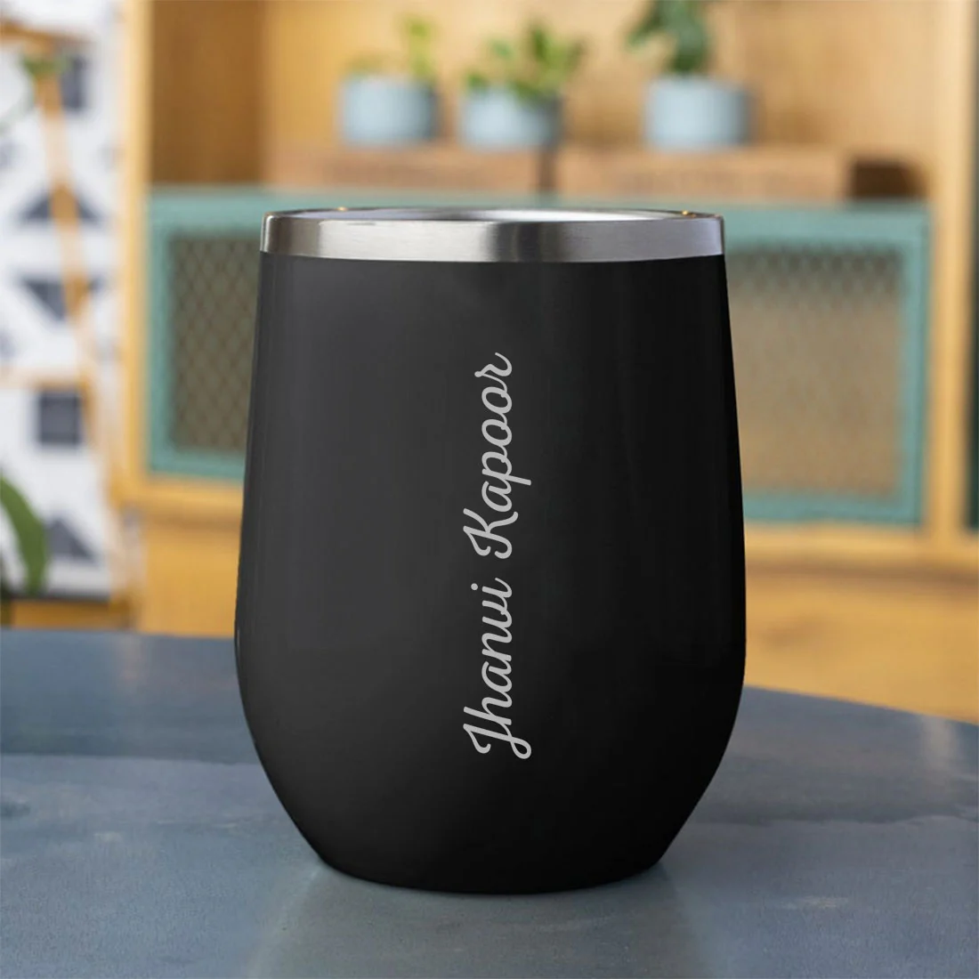 Personalised Travel Coffee Mug Insulated With Lid for Travelling Portable Cup (350 ML) - Full Name - Image 12