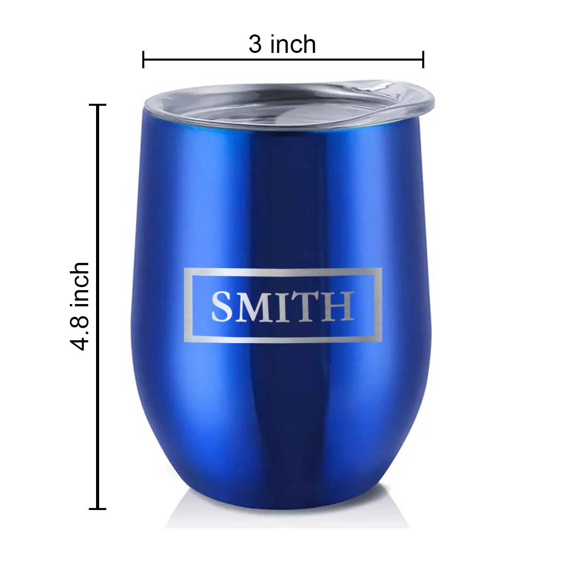 Personalized Travel Coffee Mug Insulated with lid Name Engraved Stainless Steel - Frame - Image 29