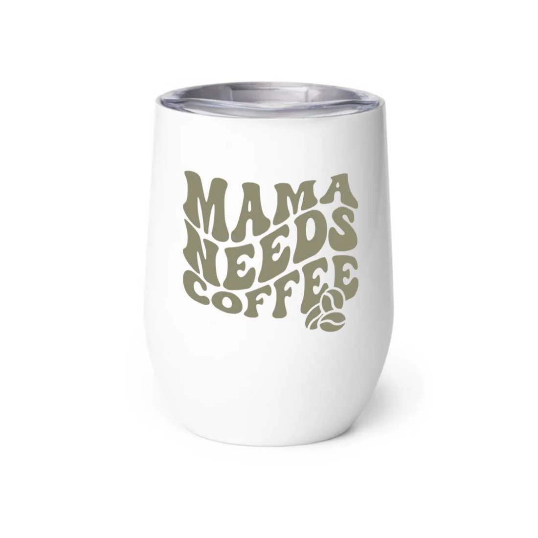 Mothers Day Gifts Designer Travel Coffee Mug With Lid Gift for Mom - Mama Needs Coffee - Image 12