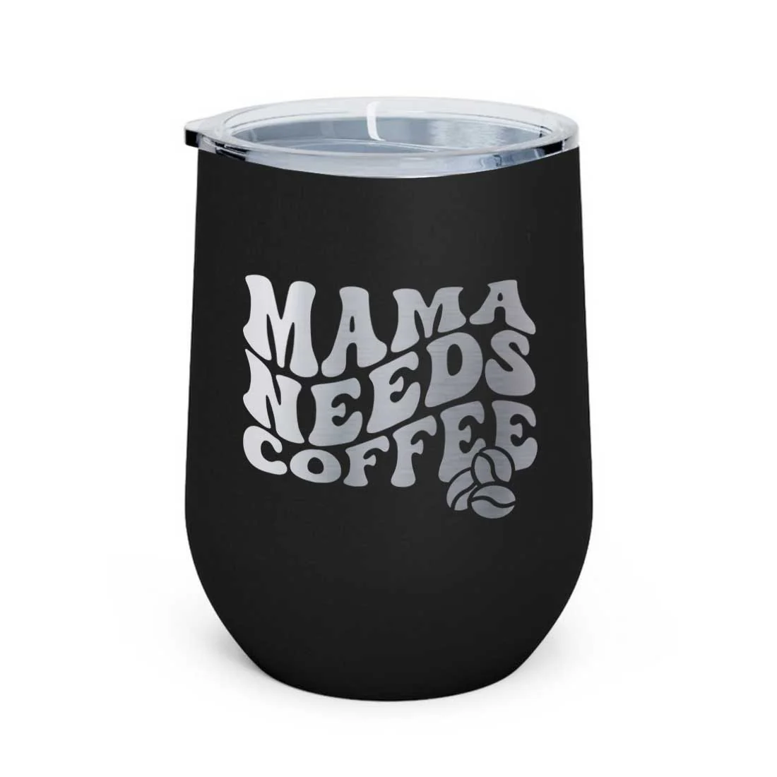 Mothers Day Gifts Designer Travel Coffee Mug With Lid Gift for Mom - Mama Needs Coffee - Image 20