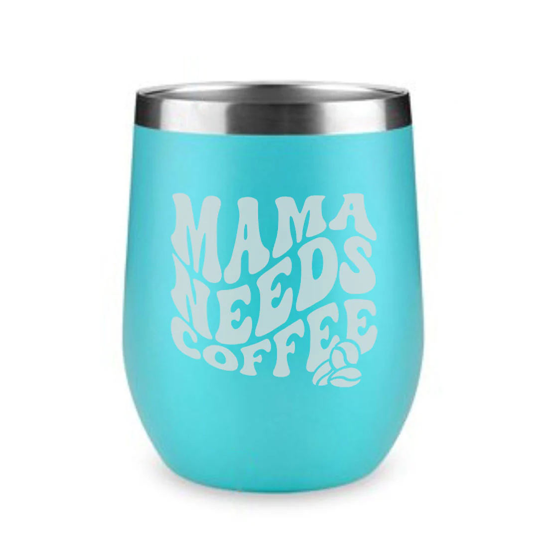 Mothers Day Gifts Designer Travel Coffee Mug With Lid Gift for Mom - Mama Needs Coffee - Image 9