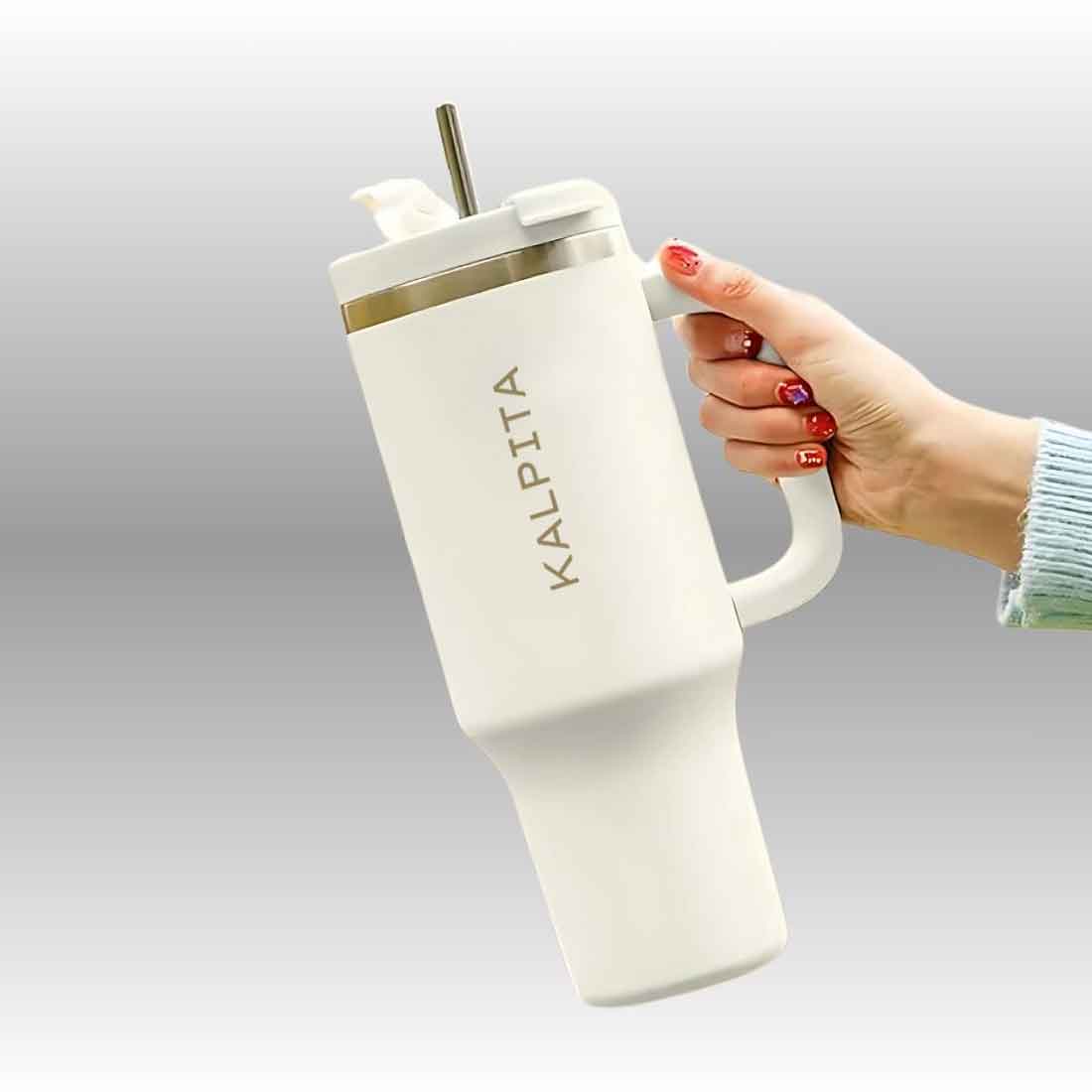 Nutcase Personalized Travel Coffee Mug with Lid - Large Coffee Tumbler Cups 1200ml - Image 35