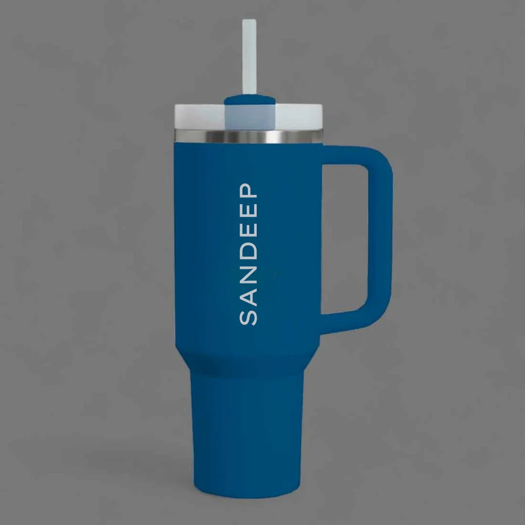 Nutcase Personalized Travel Coffee Mug with Lid - Large Coffee Tumbler Cups 1200ml - Image 5