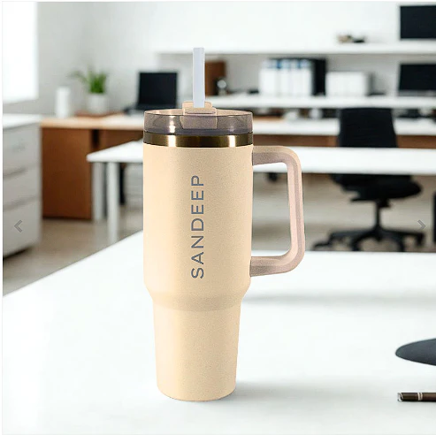 Nutcase Personalized Travel Coffee Mug with Lid - Large Coffee Tumbler Cups 1200ml - Image 6