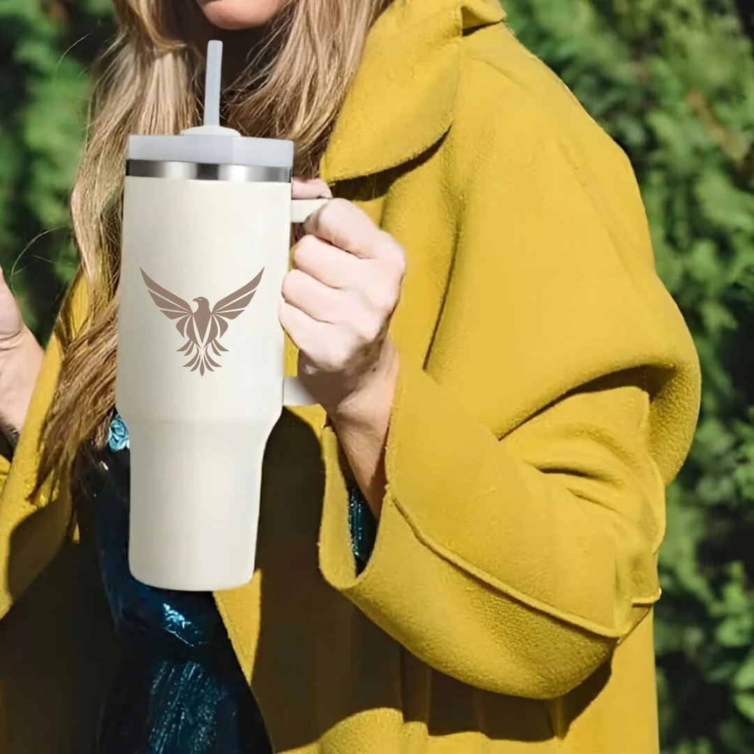 Nutcase Travel Mug Customised with Logo and Name - Large Insulated Travel Mug 1200ml - Image 2