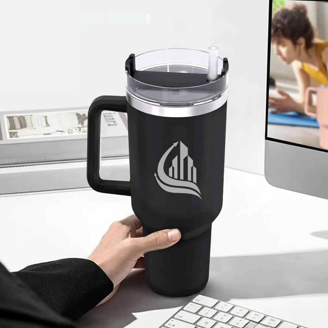 Nutcase Travel Mug Customised with Logo and Name - Large Insulated Travel Mug 1200ml - Image 3