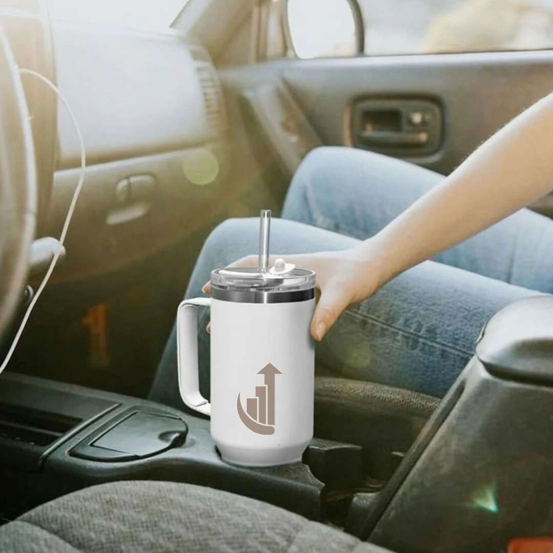 Nutcase Travel Mug Customised with Logo and Name - Large Insulated Travel Mug 1200ml - Image 9
