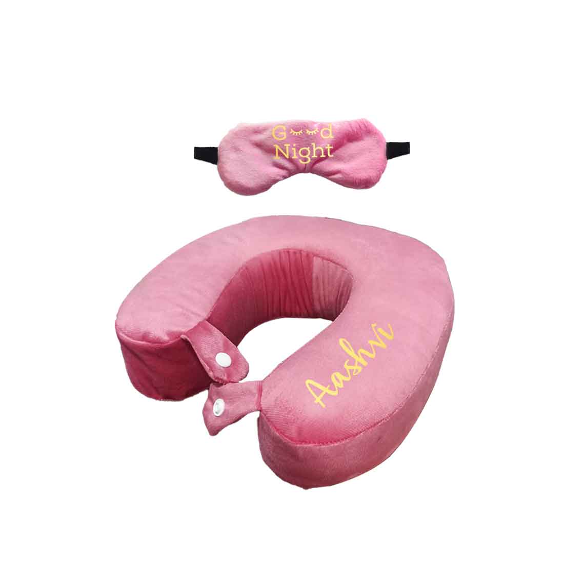 Travel Neck Pillow with Name-Memory foam Airplane Pillow - Image 13