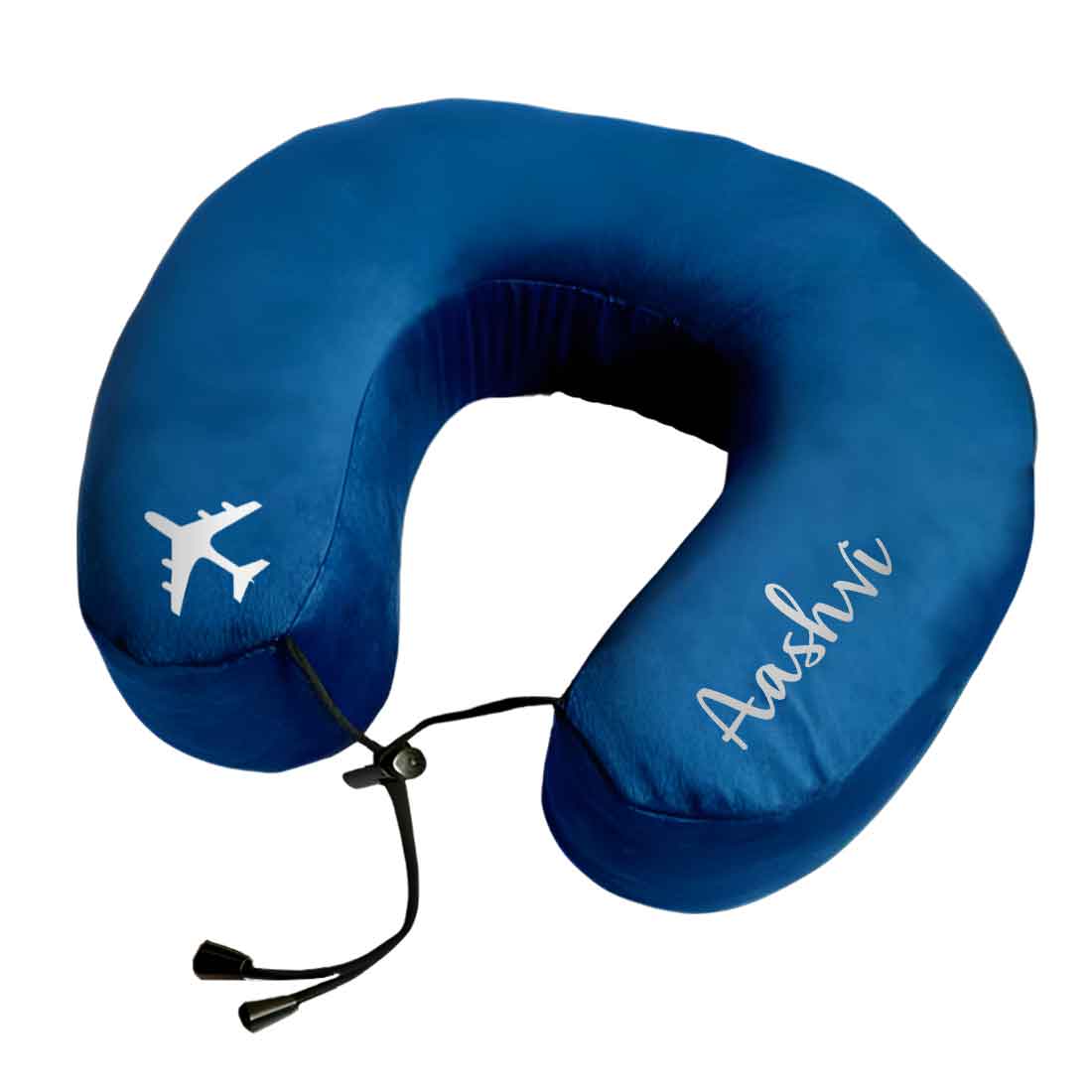 Travel Neck Pillow with Name-Memory foam Airplane Pillow - Image 4