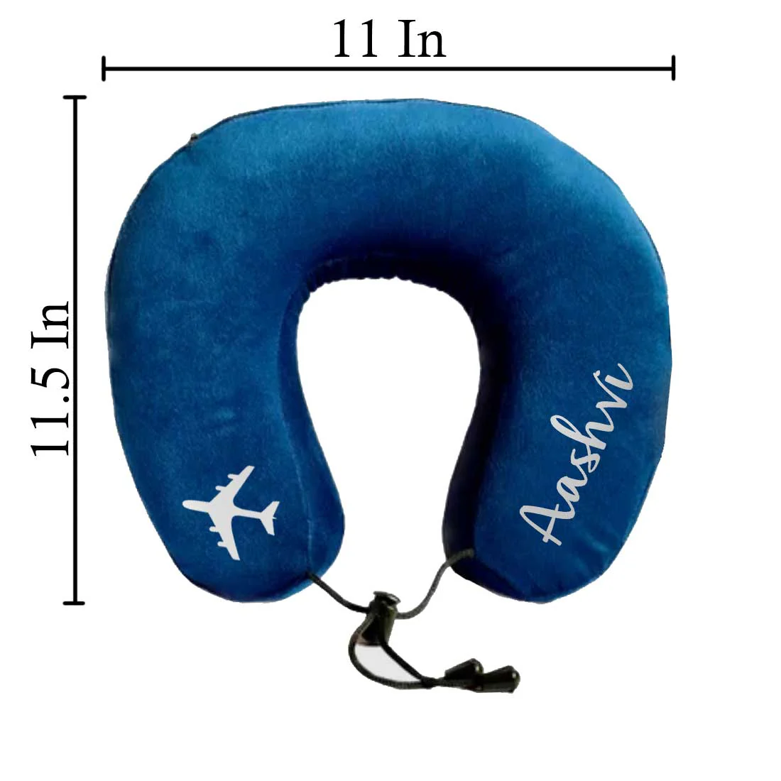 Travel Neck Pillow with Name-Memory foam Airplane Pillow - Image 6