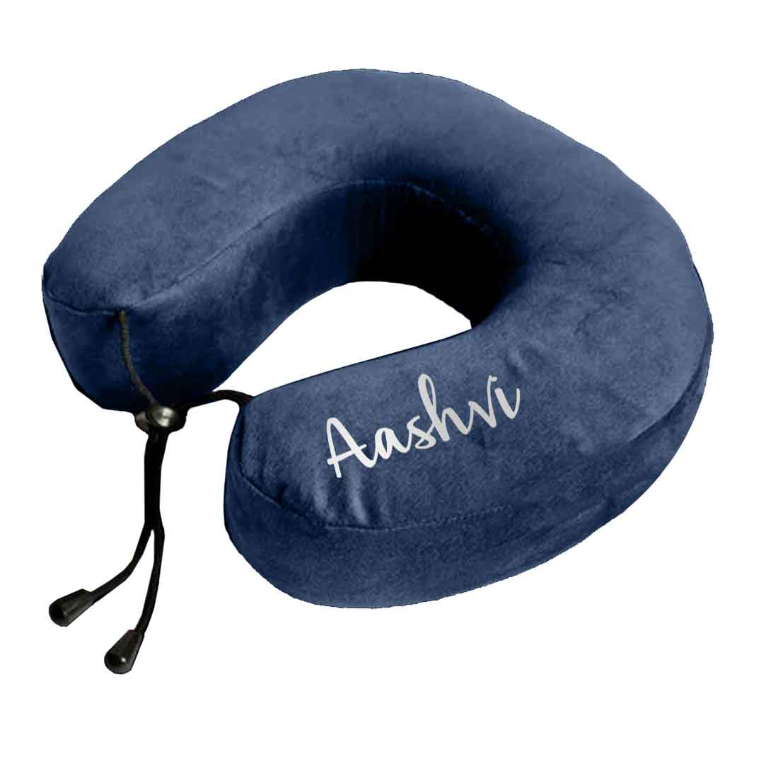 Travel Neck Pillow with Name-Memory foam Airplane Pillow - Image 9