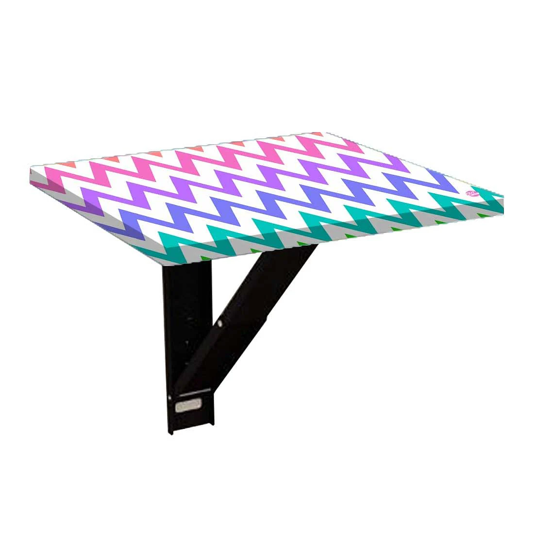 Bedside Table Floating - Rainbow Chevron - Image 6