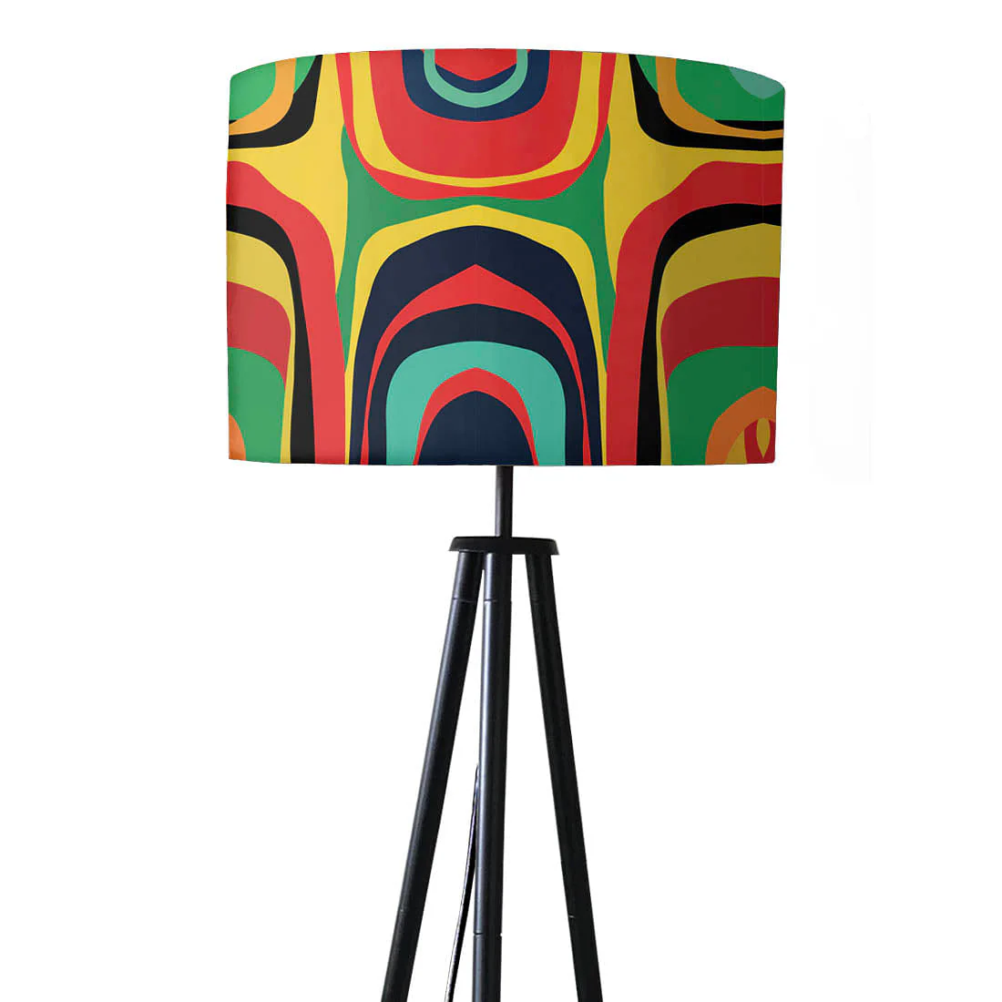 TripodFloor Lamp Decorative Light for Living Rooms - Retro Look - Image 3