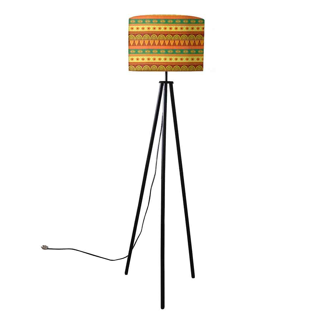 Tripod Standing Floor Lamp Holder for Bedroom - Aztec Yellow - Image 3