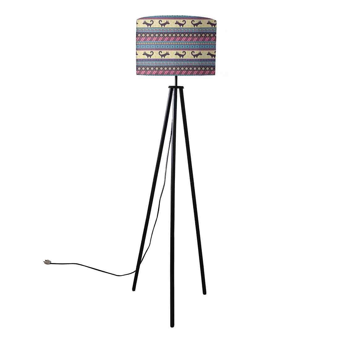 Tripod Floor Lamp Standing Light for Living Rooms - Aztec - Image 3