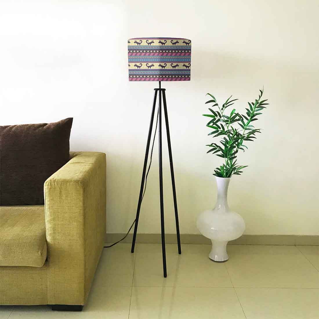 Tripod Floor Lamp Standing Light for Living Rooms - Aztec - Image 4