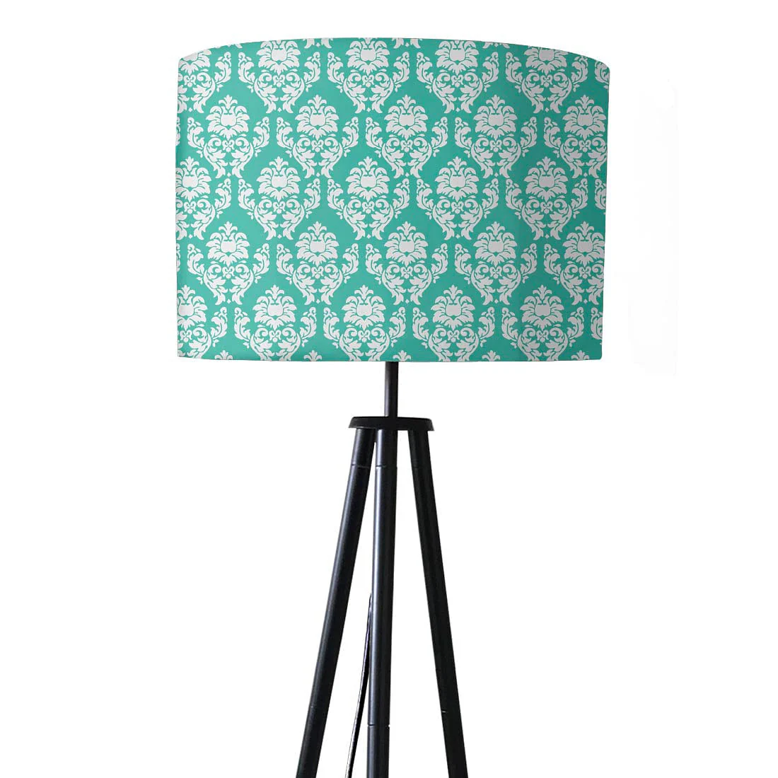 Tripod Floor Lamp Standing Light for Living Rooms - Damask