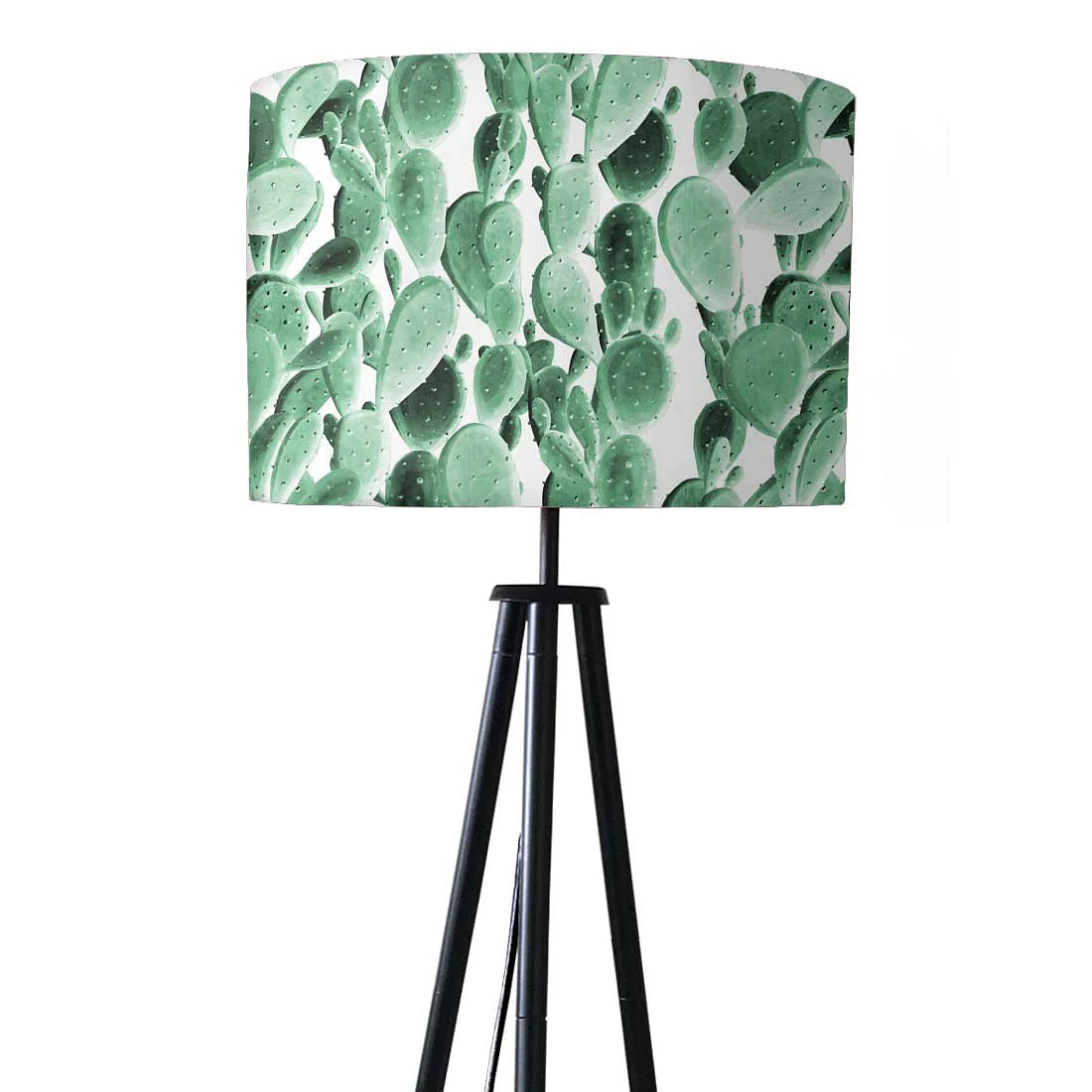 Tripod Floor Lamp Standing Light for Living Rooms - Cactus