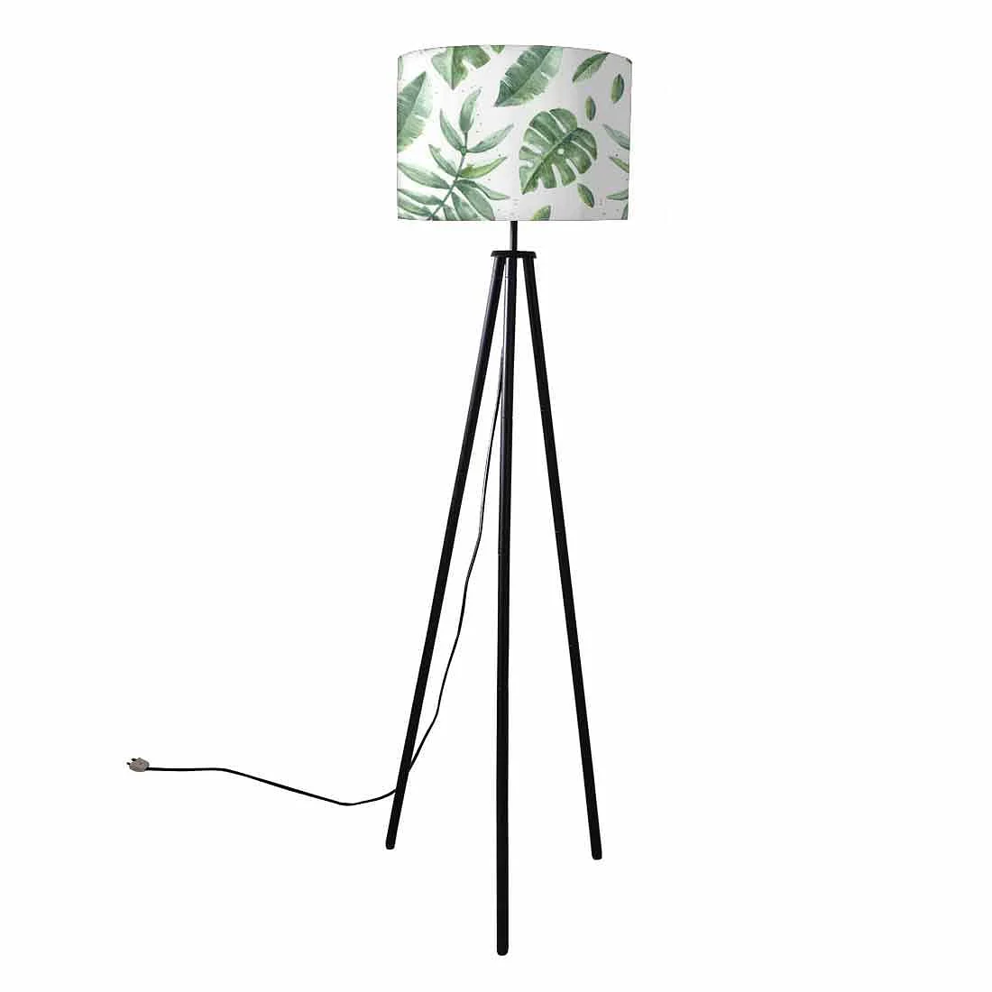 Tripod Standing Floor Lamp -Leaves - Image 3